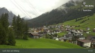 Archived image Webcam Panorama View: Oberlech 10:00