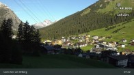 Archiv Foto Webcam Panoramablick: Oberlech 06:00