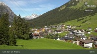 Archiv Foto Webcam Panoramablick: Oberlech 08:00