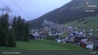 Archiv Foto Webcam Panoramablick: Oberlech 20:00