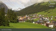 Archiv Foto Webcam Panoramablick: Oberlech 08:00