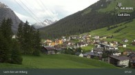 Archiv Foto Webcam Panoramablick: Oberlech 06:00