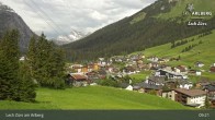 Archiv Foto Webcam Panoramablick: Oberlech 08:00
