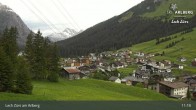 Archiv Foto Webcam Panoramablick: Oberlech 10:00