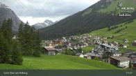 Archiv Foto Webcam Panoramablick: Oberlech 16:00