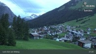 Archiv Foto Webcam Panoramablick: Oberlech 02:00