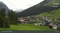 Archiv Foto Webcam Panoramablick: Oberlech 10:00