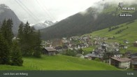 Archiv Foto Webcam Panoramablick: Oberlech 12:00