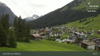 Archiv Foto Webcam Panoramablick: Oberlech 14:00