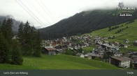 Archiv Foto Webcam Panoramablick: Oberlech 18:00