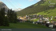 Archiv Foto Webcam Panoramablick: Oberlech 07:00