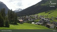 Archiv Foto Webcam Panoramablick: Oberlech 14:00