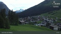 Archiv Foto Webcam Panoramablick: Oberlech 02:00