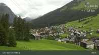 Archiv Foto Webcam Panoramablick: Oberlech 08:00
