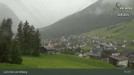 Archiv Foto Webcam Panoramablick: Oberlech 10:00