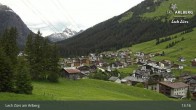 Archiv Foto Webcam Panoramablick: Oberlech 12:00