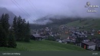 Archiv Foto Webcam Panoramablick: Oberlech 00:00
