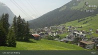 Archiv Foto Webcam Panoramablick: Oberlech 12:00