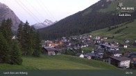 Archiv Foto Webcam Panoramablick: Oberlech 04:00