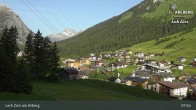 Archiv Foto Webcam Panoramablick: Oberlech 07:00