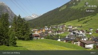 Archiv Foto Webcam Panoramablick: Oberlech 08:00