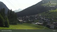 Archiv Foto Webcam Panoramablick: Oberlech 16:00