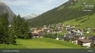 Archiv Foto Webcam Panoramablick: Oberlech 08:00