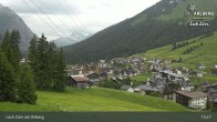 Archiv Foto Webcam Panoramablick: Oberlech 12:00