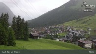 Archiv Foto Webcam Panoramablick: Oberlech 18:00