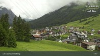 Archiv Foto Webcam Panoramablick: Oberlech 10:00