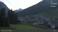 Archiv Foto Webcam Panoramablick: Oberlech 02:00