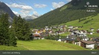Archiv Foto Webcam Panoramablick: Oberlech 08:00