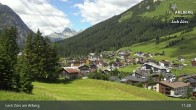 Archiv Foto Webcam Panoramablick: Oberlech 10:00