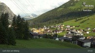 Archived image Webcam Panorama View: Oberlech 06:00
