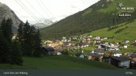 Archived image Webcam Panorama View: Oberlech 07:00