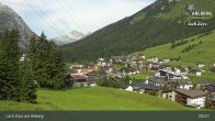 Archived image Webcam Panorama View: Oberlech 08:00