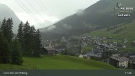 Archiv Foto Webcam Panoramablick: Oberlech 16:00