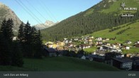 Archived image Webcam Panorama View: Oberlech 06:00