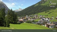 Archived image Webcam Panorama View: Oberlech 10:00