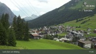 Archiv Foto Webcam Panoramablick: Oberlech 16:00