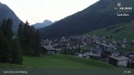 Archiv Foto Webcam Panoramablick: Oberlech 02:00