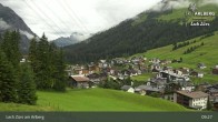 Archiv Foto Webcam Panoramablick: Oberlech 08:00