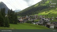Archiv Foto Webcam Panoramablick: Oberlech 10:00