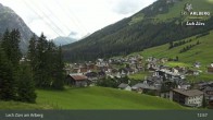Archiv Foto Webcam Panoramablick: Oberlech 12:00
