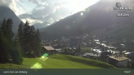 Archiv Foto Webcam Panoramablick: Oberlech 18:00