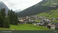 Archiv Foto Webcam Panoramablick: Oberlech 12:00