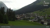 Archiv Foto Webcam Panoramablick: Oberlech 08:00