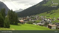 Archiv Foto Webcam Panoramablick: Oberlech 12:00