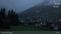Archived image Webcam Panorama View: Oberlech 04:00
