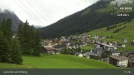 Archiv Foto Webcam Panoramablick: Oberlech 12:00